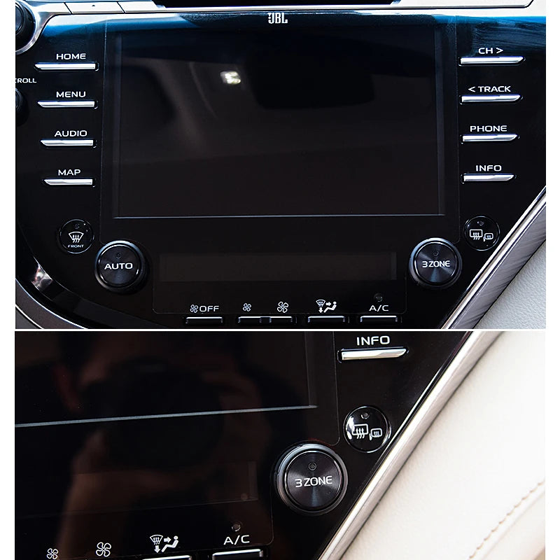 For Toyota Camry XV70 2018 2019 2020 Camry 70 Hybrid Car GPS Navigation Screen Protector Film LC - Automotive LED Light