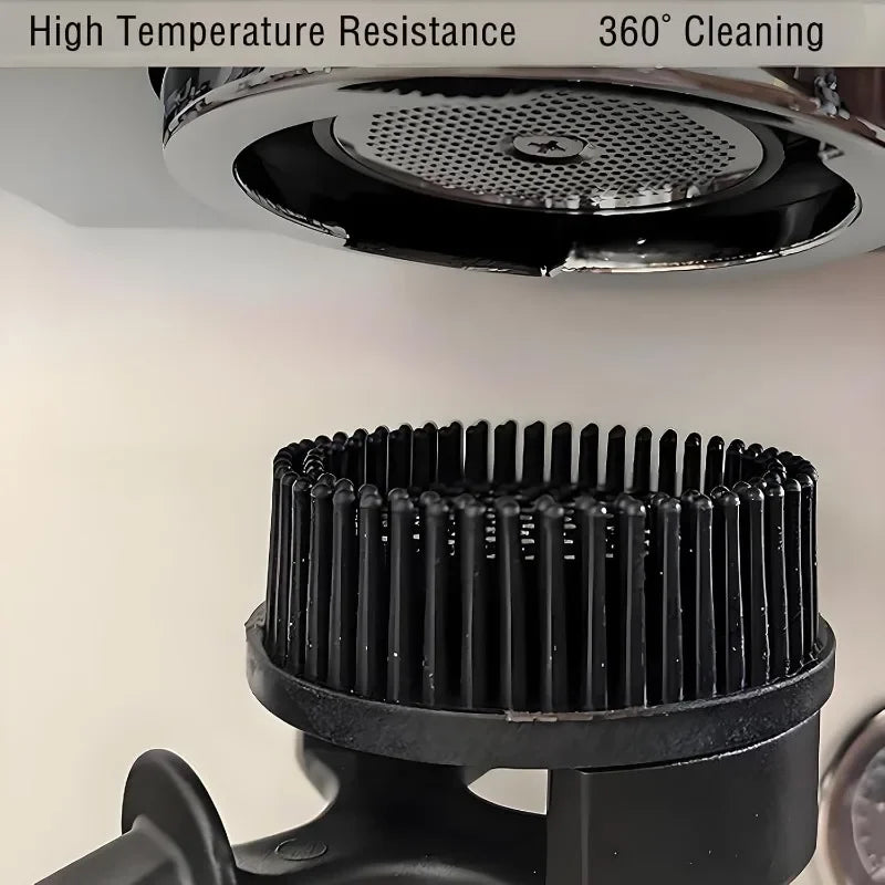 Detachable Espresso Cleaning Brush 51 58mm Silicone Group Head Brush 360 Degree Rotation Coffee  - Automotive LED Light
