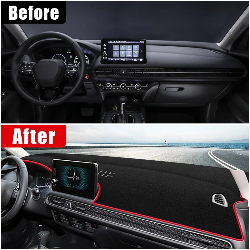 For Honda HR-V HRV Vezel 2023 2024 2025 Car Dashboard Mat Sun Shade Instrument Desk Non-slip Cov - Automotive LED Light