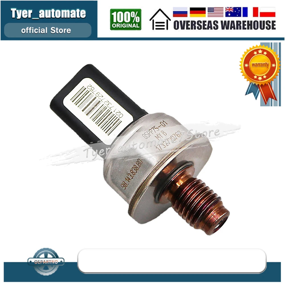 85PP75-01 9814383880 Fuel Oil Pressure Sensor For Ford Focus III 2.0 TDCi - Automotive LED Light