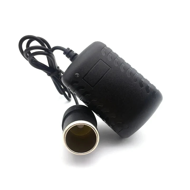 Car Cigarette Lighter Adapte 220V to 12V 2A DC Power Converter Charger Transformer Cigar Lit Lig - Automotive LED Light