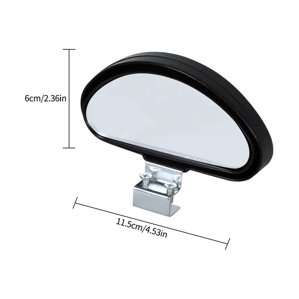 1pcs Car Auxiliary Mirrors Rear View Blind Spot Dead Angle Tools Snap Way for Parking PDC Assist - Automotive LED Light