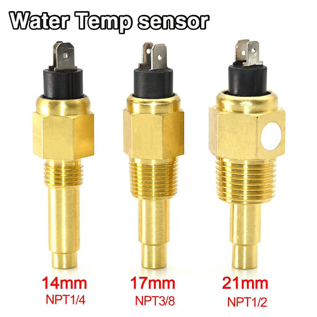 Universal Car Temperature Sensor Water Temperature Sensor 14MM 16MM 17MM 21MM Temp Sensor For Wa - Automotive LED Light