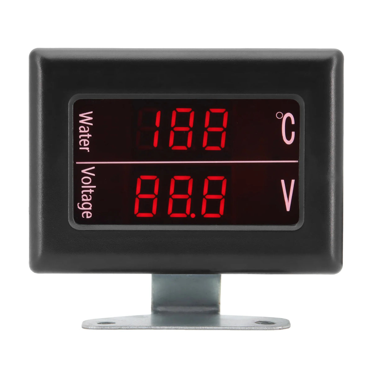 2 in 1 Dual LED Digital Gauge Auto Car Water Temperature Voltmeter Ammeter Volt Meter Universal  - Automotive LED Light