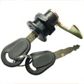Motorcycle Rear Trunk Lock Key Set Quality Metal Weatherproof Storage Case Accessory for Electri - Automotive LED Light