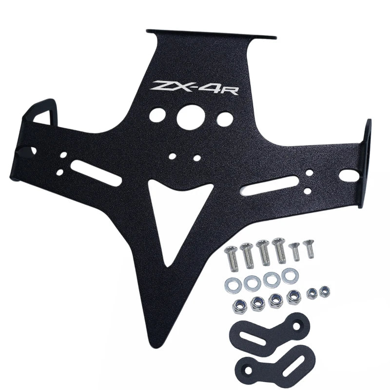 Motorcycle Tail Tidy Fender Eliminator Registration License Plate Holder For KAW for ZX25R ZX4R - Automotive LED Light