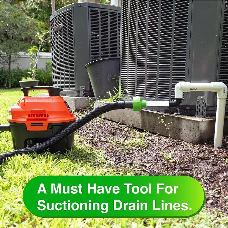 For HVAC System Multifunctional Condensate Drain Unclogger Air Condition PVC Drain Pipe Cleaning - Automotive LED Light