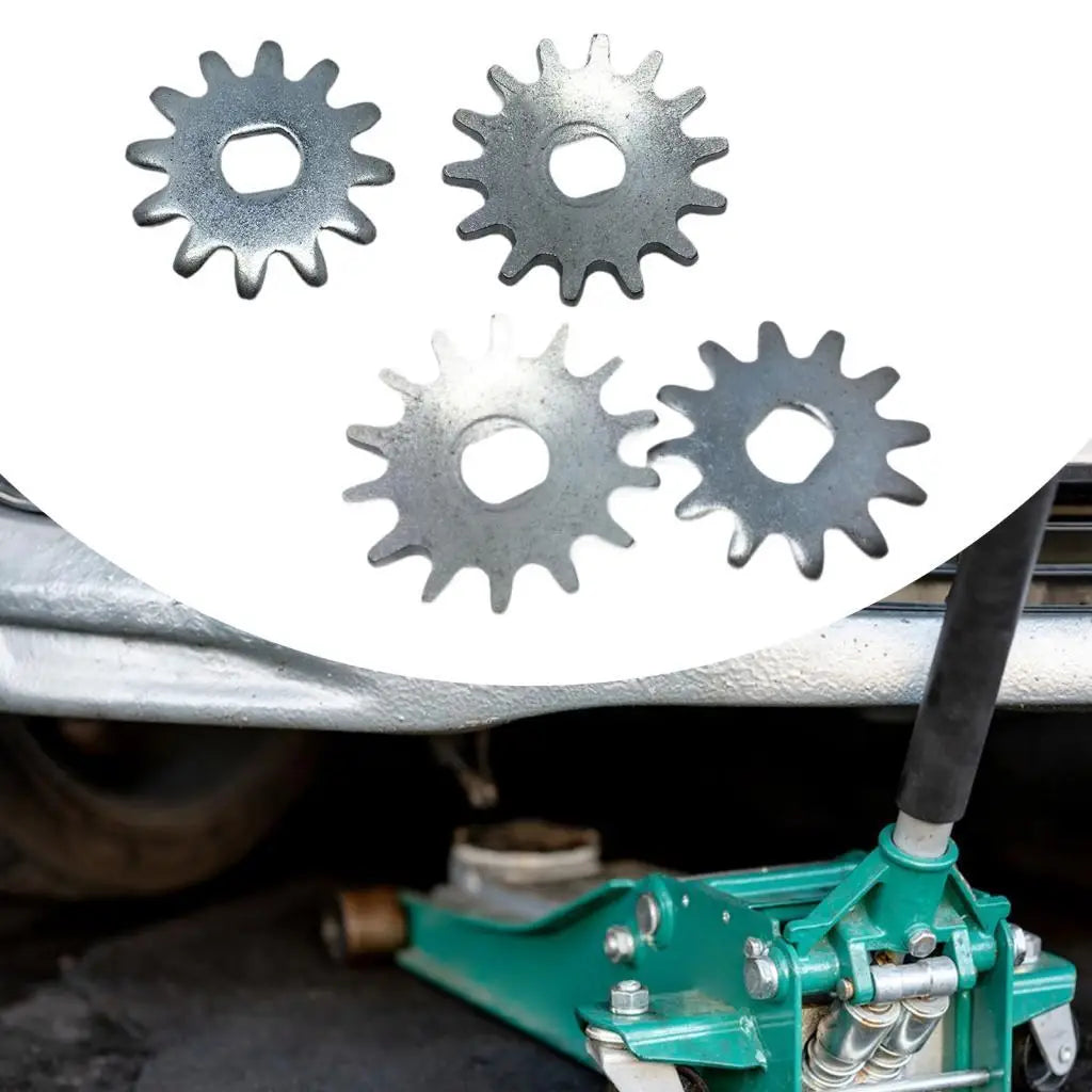 2Pcs 3T/4T Horizontal Jack Gear Easy to Install Heavy Duty Repair Fittings for Vehicle Repairing - Automotive LED Light