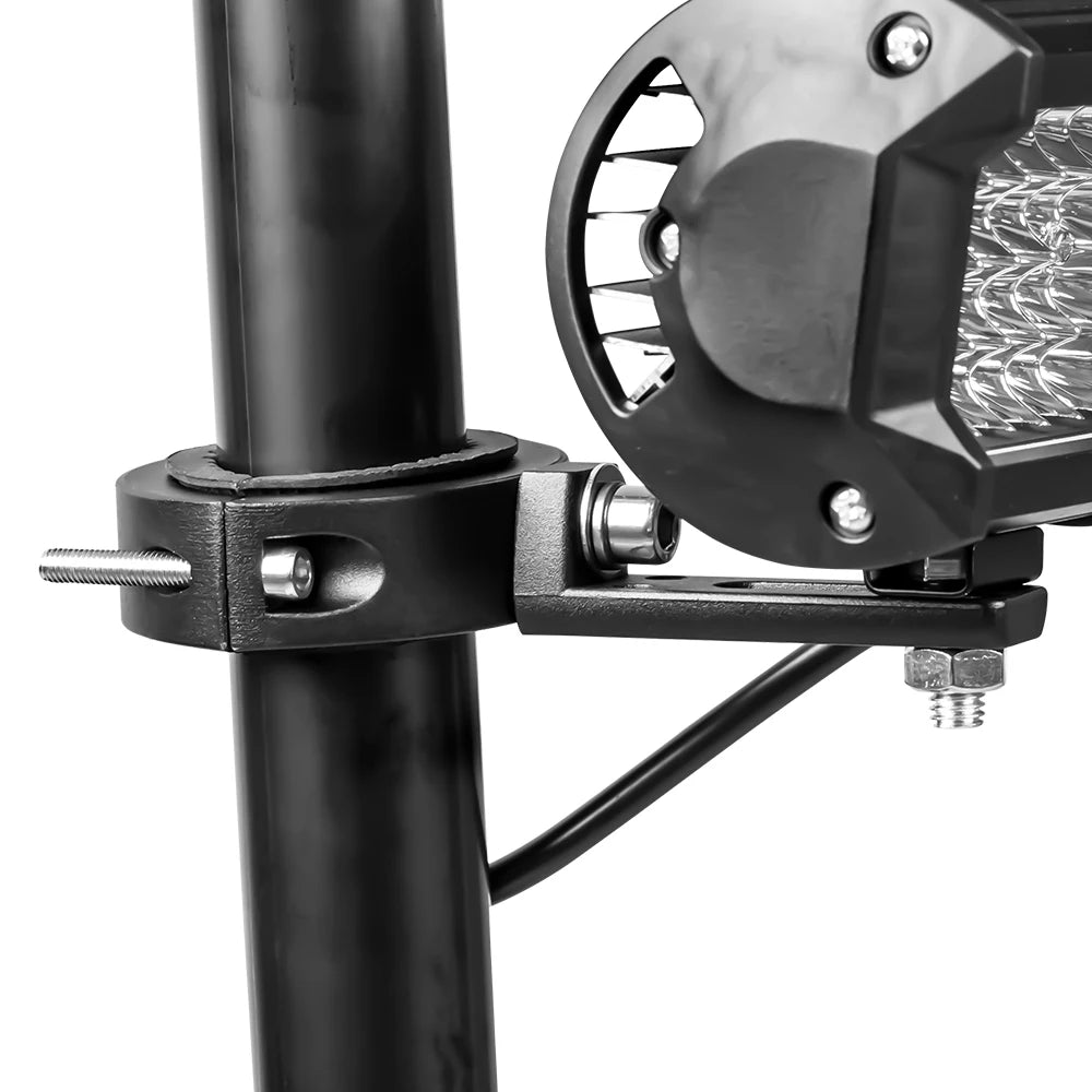 Motorcycle Headlight Spotlight Mount Bracket Light Lamps Holder 38mm-60mm/20mm-37mm Fork Mount C - LED Motorcycle Light