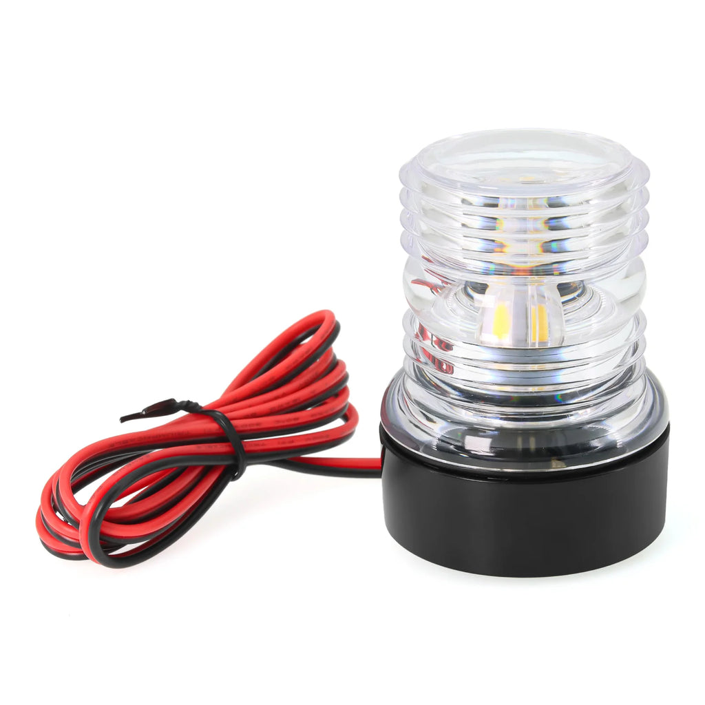 360 Degree All Round Boat Light Marine Boat Yacht Light Navigation Anchor Light 6300k White Mari - Automotive LED Light