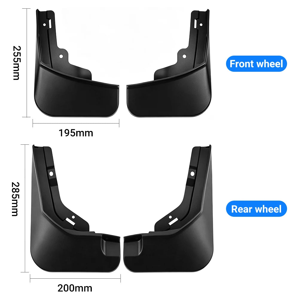 For Xpeng G6 2023 2024 2025 2026 Car Mud Flaps Front Rear Wheels Mudguards Fender Accessories - Automotive LED Light