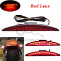 Red LED Brake Tail Light For Bike Motocycle Touring Sportster XL 883 1200 Cafe Racer Rear Fender - LED Motorcycle Light