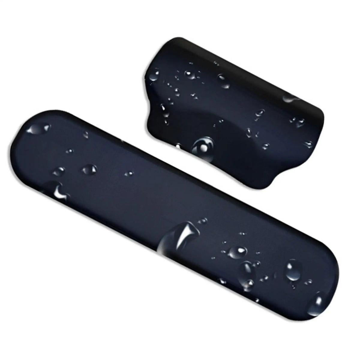 Motorcycle Trunk Backrest Rear Pad Motorbike Seats Backrest Accessory Soft Black PU Rear Trunk B - Automotive LED Light