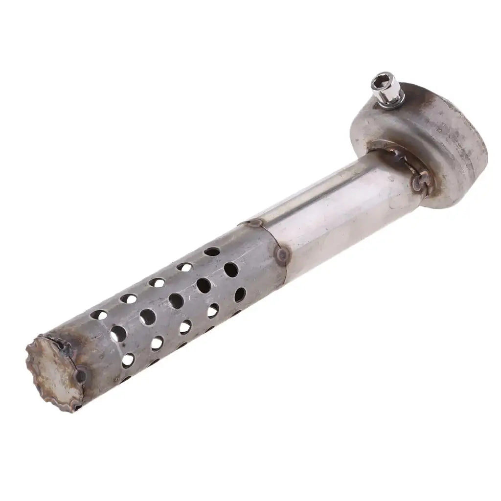 160mm Long Motorcycle Exhaust Can Angled Baffle 48mm - Automotive LED Light