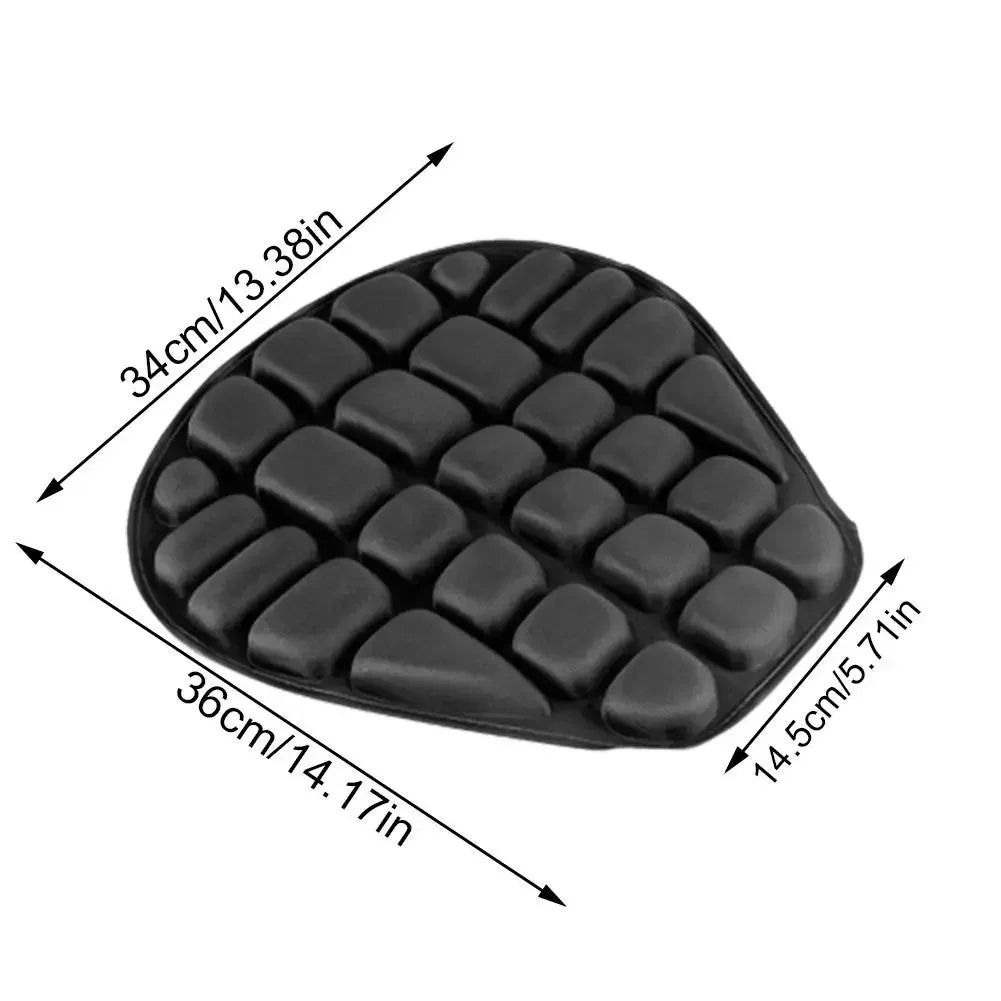 Motorcycles Seat Cover Cushion EVA Foam Soft Comfortable Relief Seat Cushion Universal for Motor - Automotive LED Light