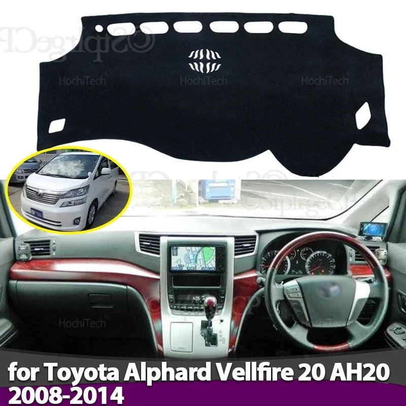 Anti-Slip Dashboard Cover Protective Pad Car Accessories Sunshade Carpet for Toy for Toyota AH20 2008-2014 - Automotive