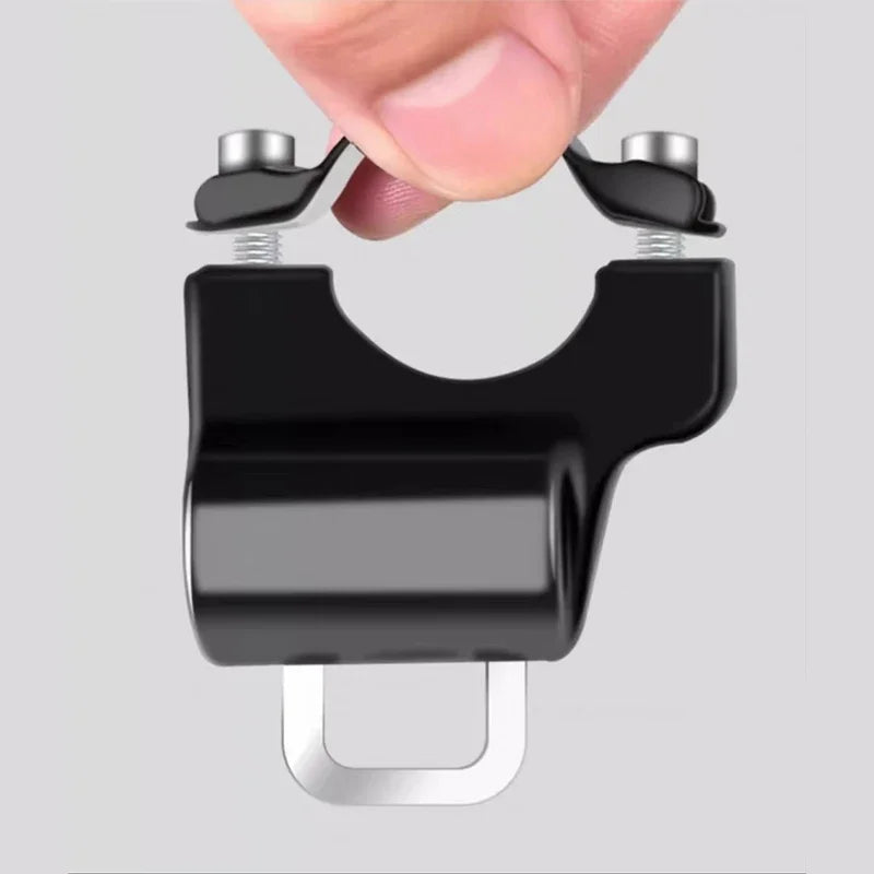 Helmet Lock for Motorcycle Scooter Atv Bicycle Universal Security Anti-theft Handlebar Lock 20mm - Automotive LED Light