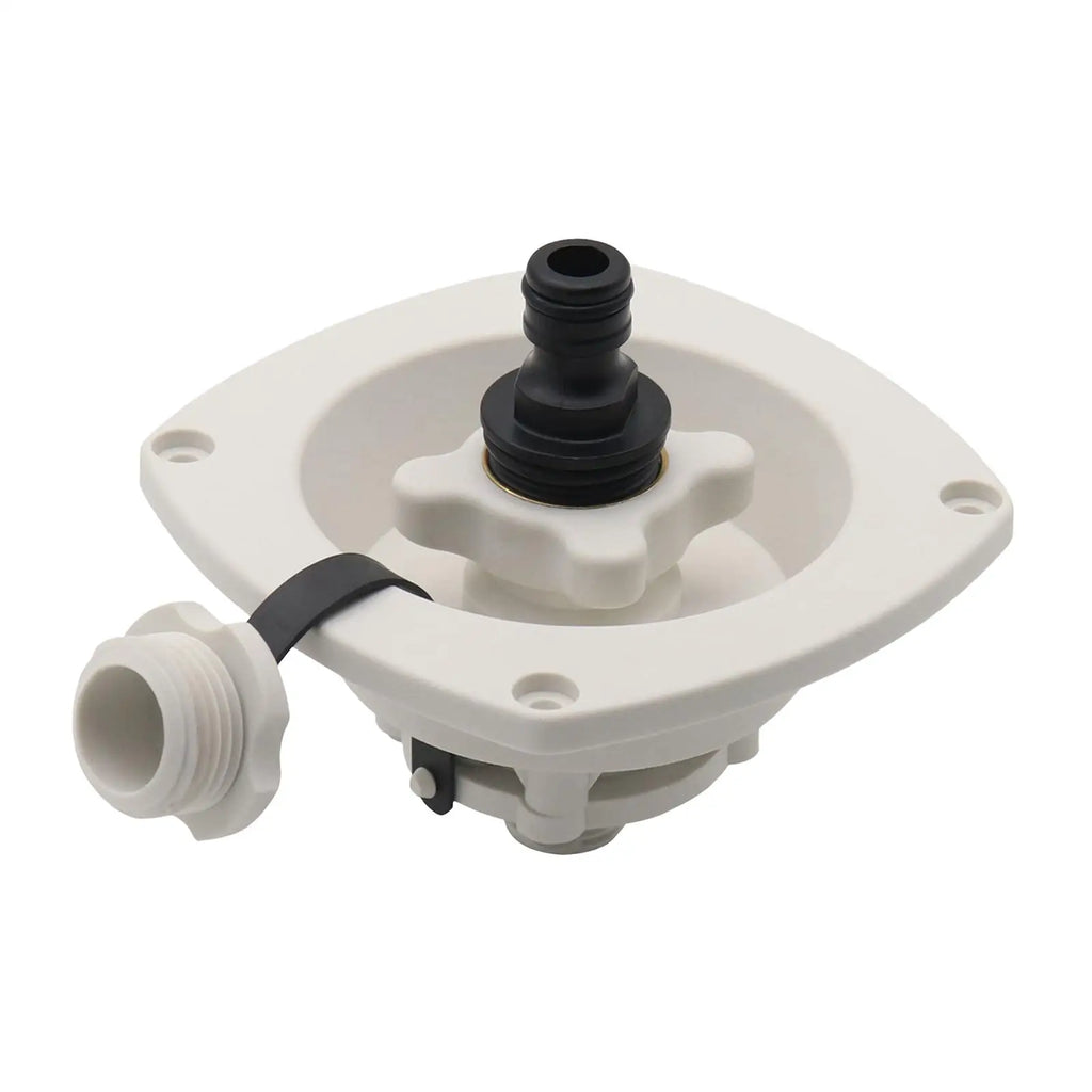 RV City Water Fill Inlet Equipment Leak Proof Water Fill Inlet Built in Check Valve for RV Car T - Automotive LED Light