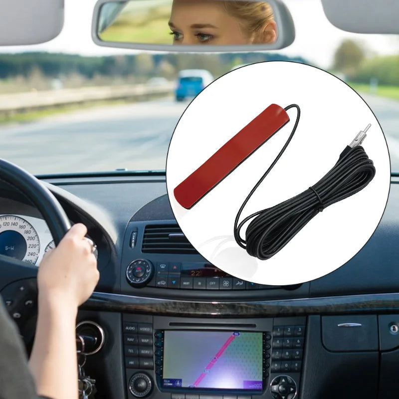 ANT-309 Car Radio FM Antenna Universal Car DAB Antenna Signal Amp Amplifier Radio Amplifier Vehi - Automotive LED Light
