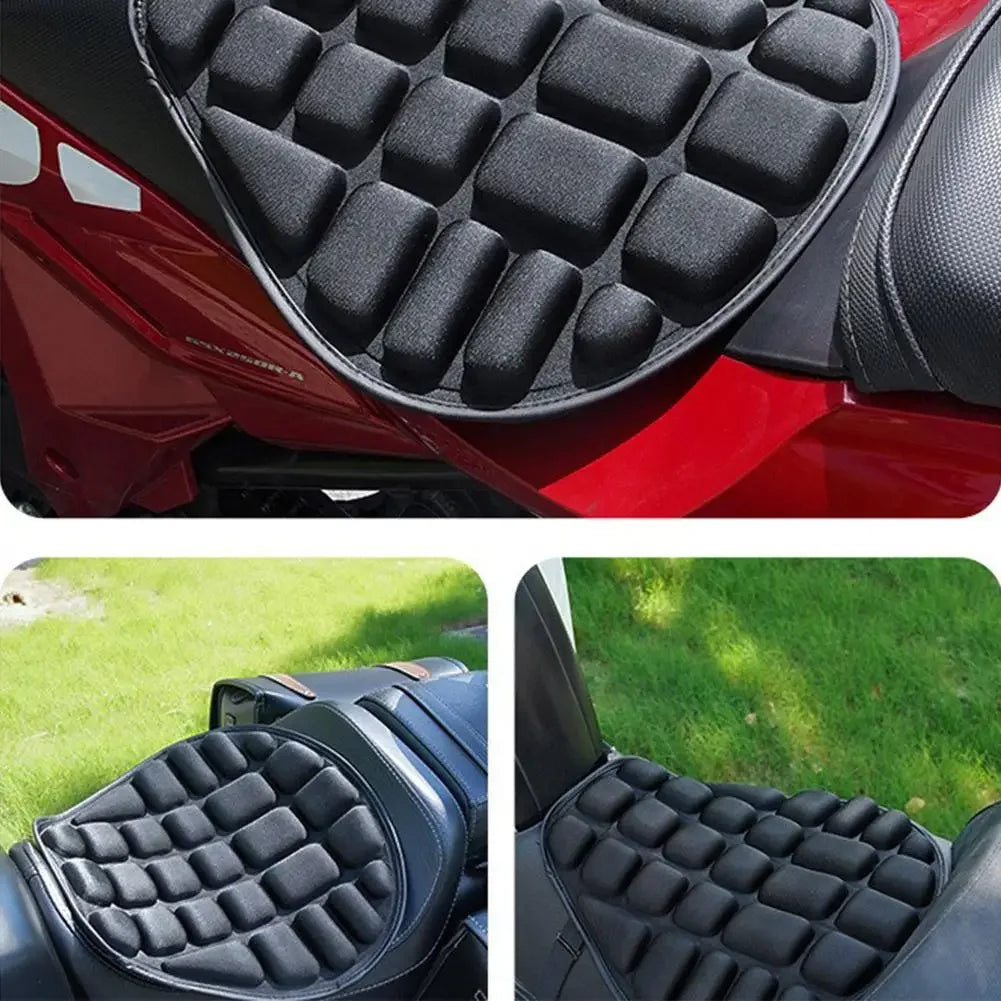 Motorcycles Seat Cover Cushion EVA Foam Soft Comfortable Relief Seat Cushion Universal for Motor - Automotive LED Light