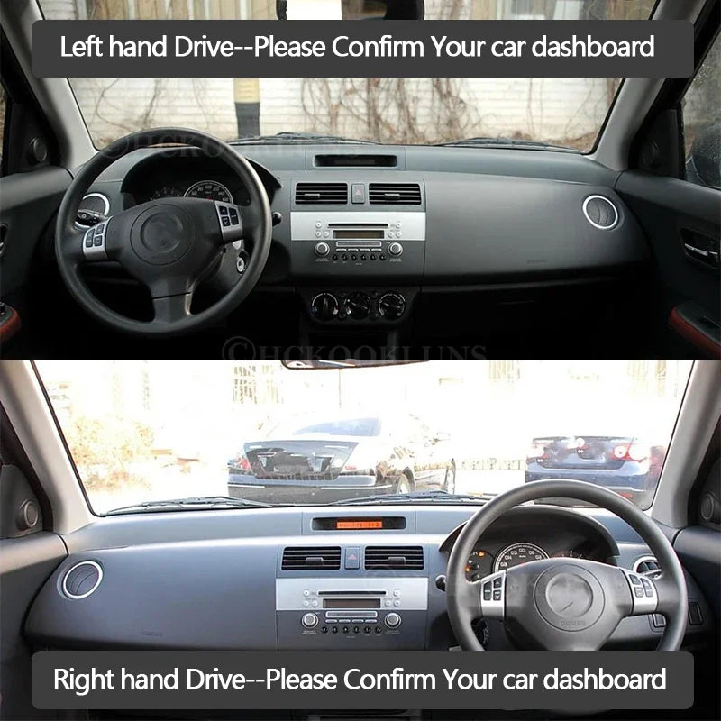 Dashboard Cover Protective Pad for Suzuki Swift 2004~2010 Car Accessories Dash B for Suzuki 2004-2010 - Automotive LED L