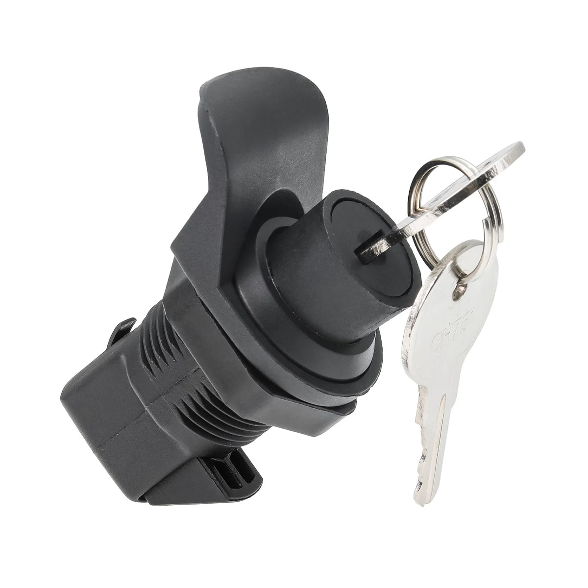 1PC Durable Latch Button Lock Marine Hardware for Boat RV Trailer Cupboard Drawer Latch Lock wit - Automotive LED Light