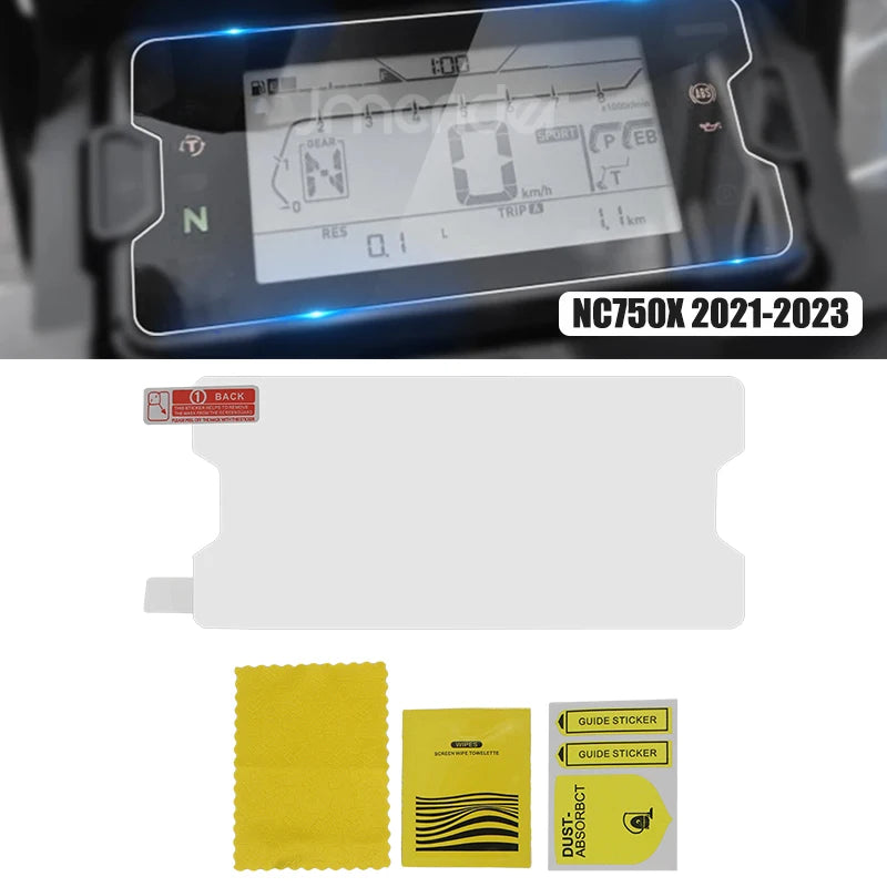 For Honda NC750X NC 750 X NC750 X 2021 2022 2023 Motorcycle PET Cluster Scratch Dashboard Protec - Automotive LED Light