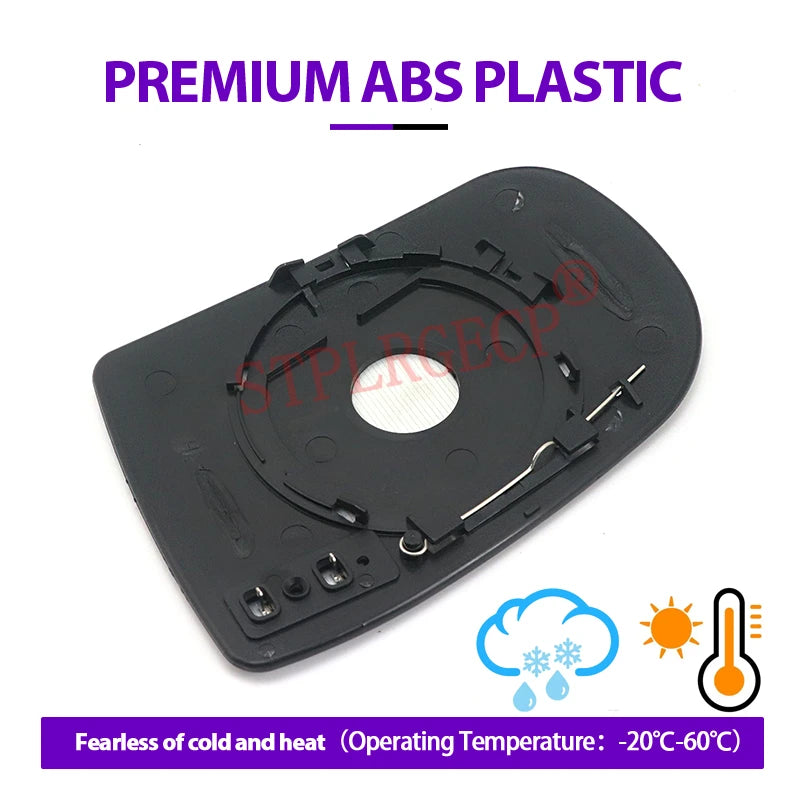 Passenger Side Driver Side Left or Right Door Side Heated Wing Mirror Glass Lens for Mercedes-Benz W210 2000-2002 - Auto
