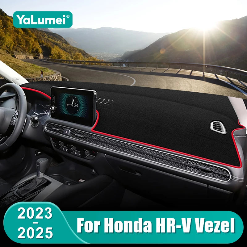 For Honda HR-V HRV Vezel 2023 2024 2025 Car Dashboard Mat Sun Shade Instrument Desk Non-slip Cov - Automotive LED Light