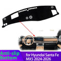 For Hyundai Santa Fe MX5 2024 2025 2026 Dashboard Cover Board Anti-Slip Mat Prot for Hyundai MX5 - Automotive LED Light