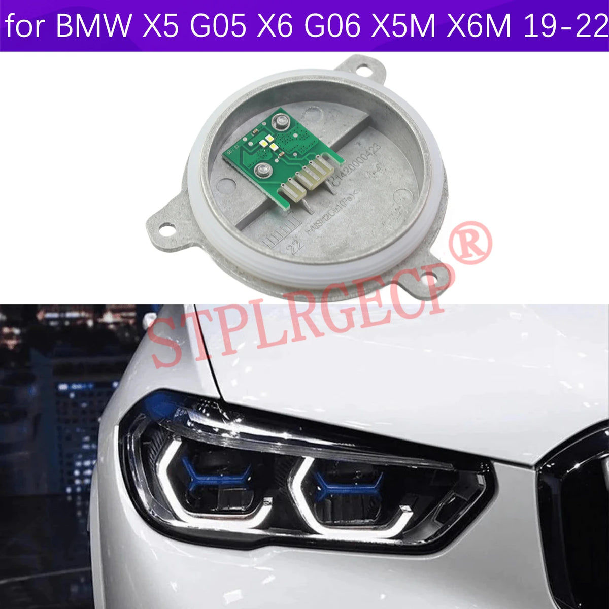For BMW X5 G05 X6 G06 X5M X6M Pre-LCi 2019-2022 63119477986 63119477985 Daytime  for BMW G06 G05 X6M 2019-2022 - Canbus