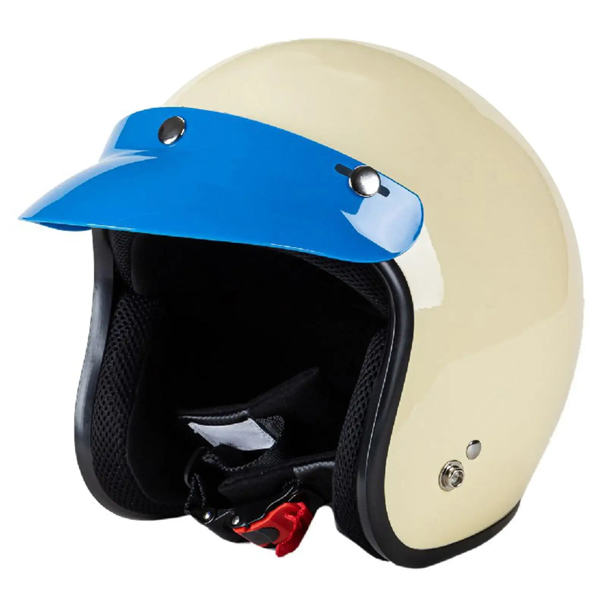 Universal Motorcycle Helmet Visor Peak Protector Hard PC Lens Protection for Men’s Motorbike Hel - Automotive LED Light