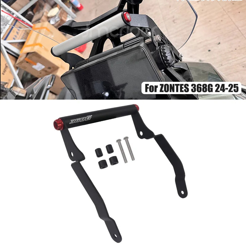 2025 New 368G Navigation Bracket For ZONTES 368G GPS Bracket ZT 368 G Mobile Phone Bracket Modif - Automotive LED Light