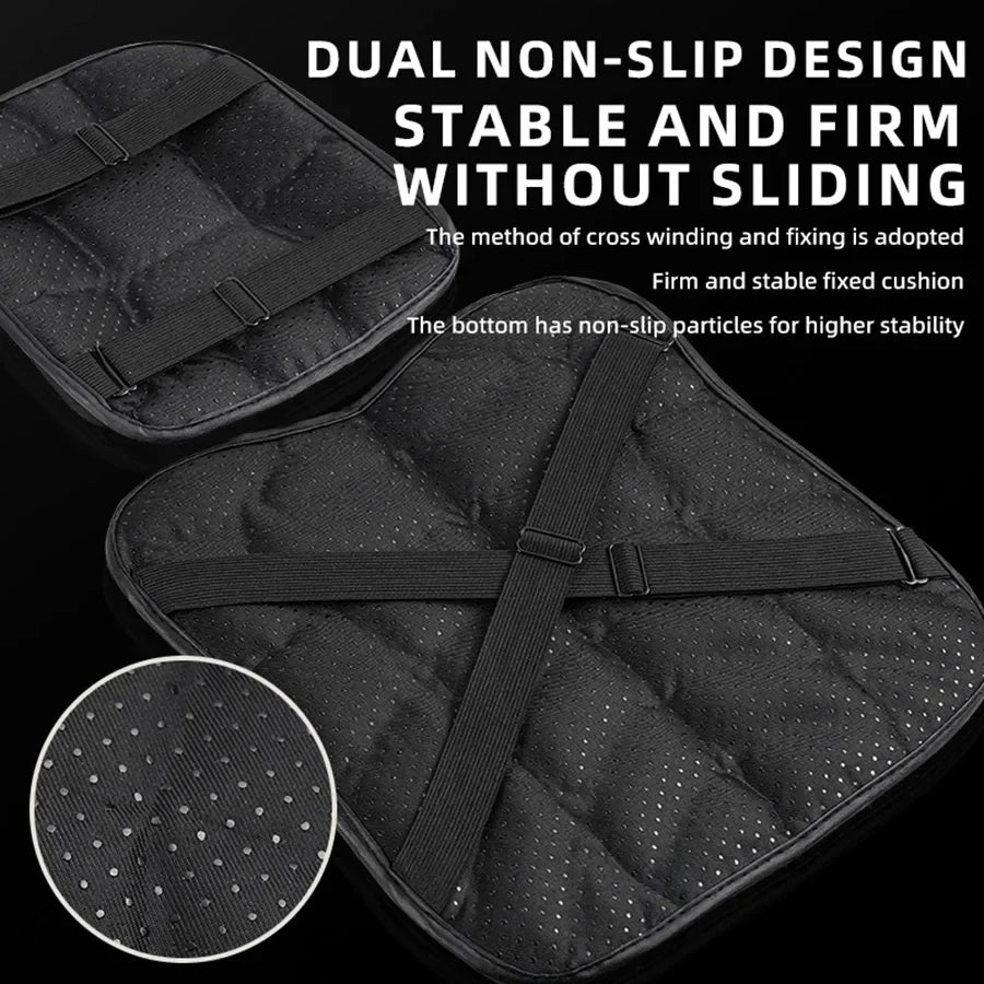 Comfort Gel Motorcycle Seat Pad 3D Breathable Universal Shock Absorbing Cushion Bike Seat Cover  - Automotive LED Light