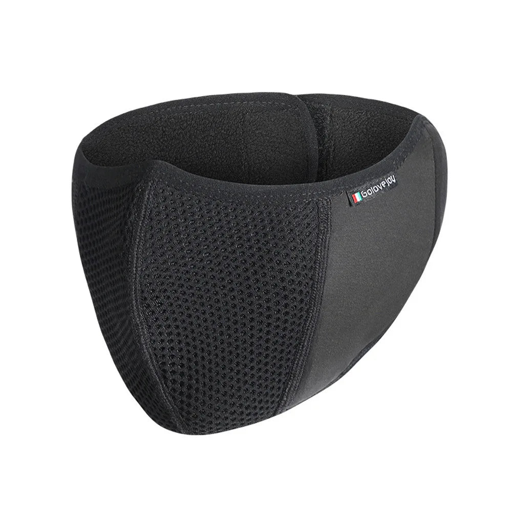 Riding Mask Austrian Velvet Balaclava Winter Warm Plus Velvet Dustproof Windproof for Outdoor Cy - Automotive LED Light