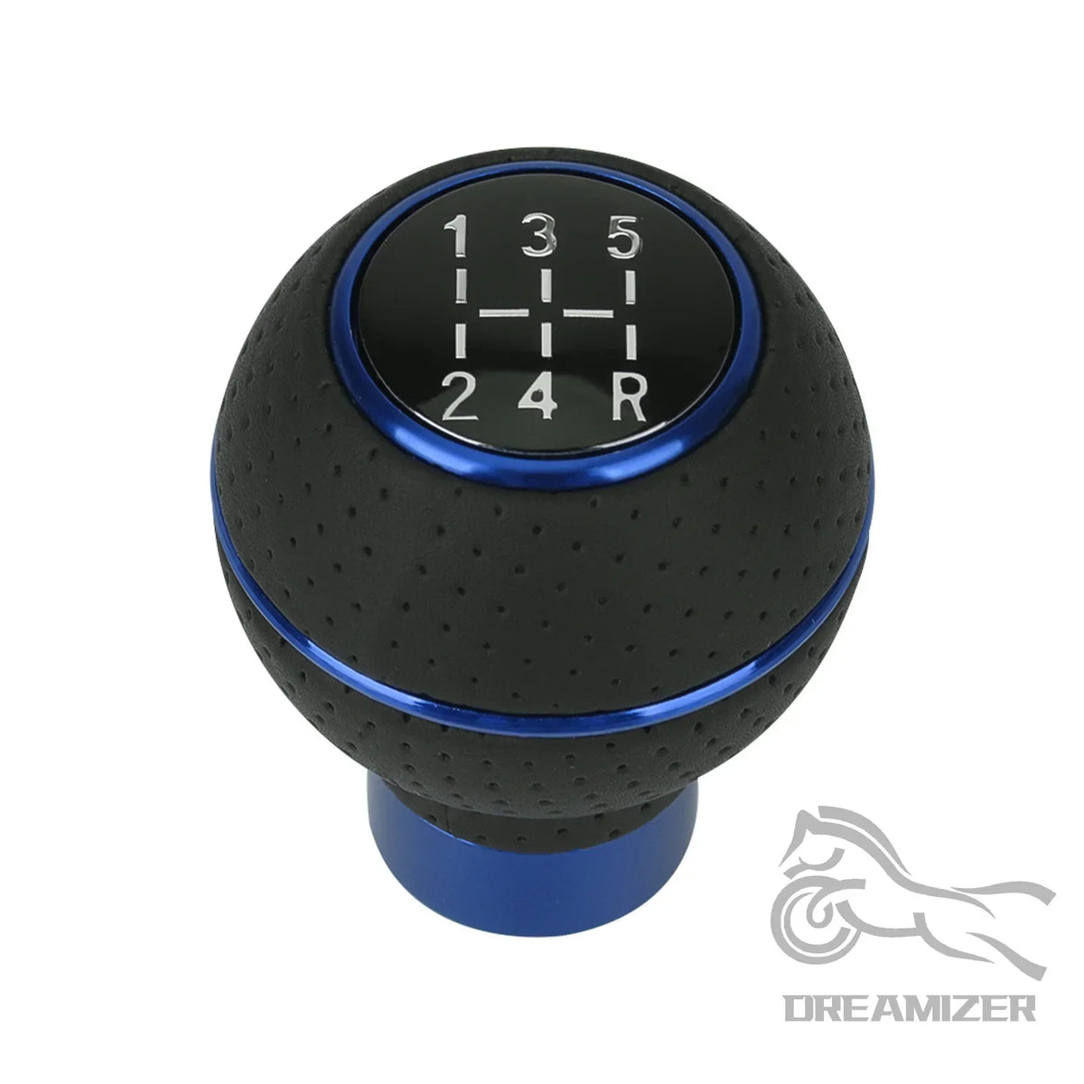 Universal Blue Car Gear Shift Knob 5 Speed for M8 M10 M11 M12 Shift Lever Gear Level Knob Shift  - Automotive LED Light