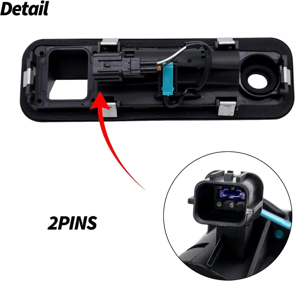 Rear Outside Trunk Lid Lock Handle Fit for Hyundai Sonata 2015 2016 2017 with Re for Hyundai C1010 - Automotive LED Ligh