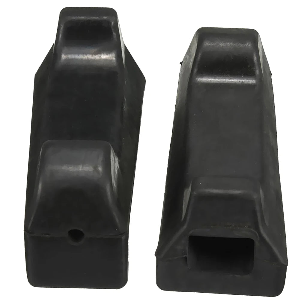 Motorcycle Footrest Platform Iron Refit Black Foot Peg Set Replacement Rider Floorboards for Yam - Automotive LED Light