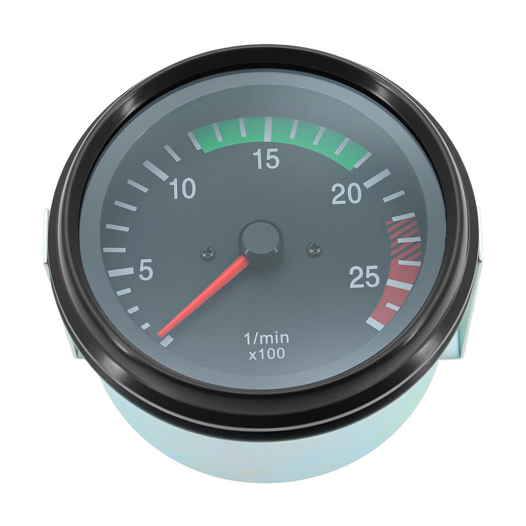 Auto Meter Instrument Cluster 24V 110MM Tachometer 2500 RPM Meter Heavy Truck Gauge for Mercedes - Automotive LED Light