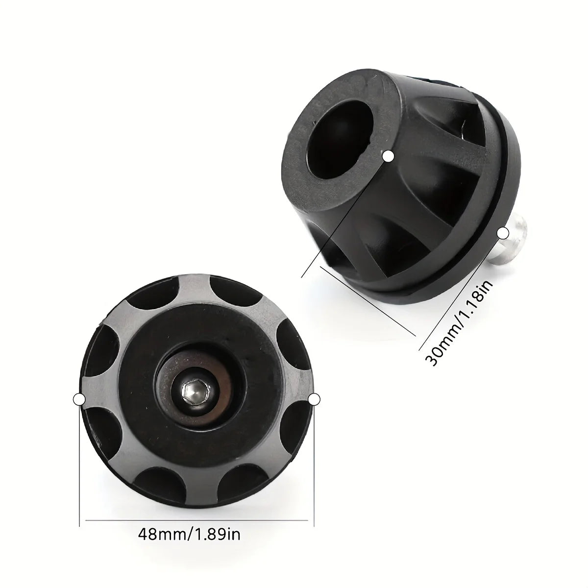Motorcycle Black Final Drive Housing Cardan Crash Slider Protector For BMW R NINE T R1200GS/R BM - Automotive LED Light