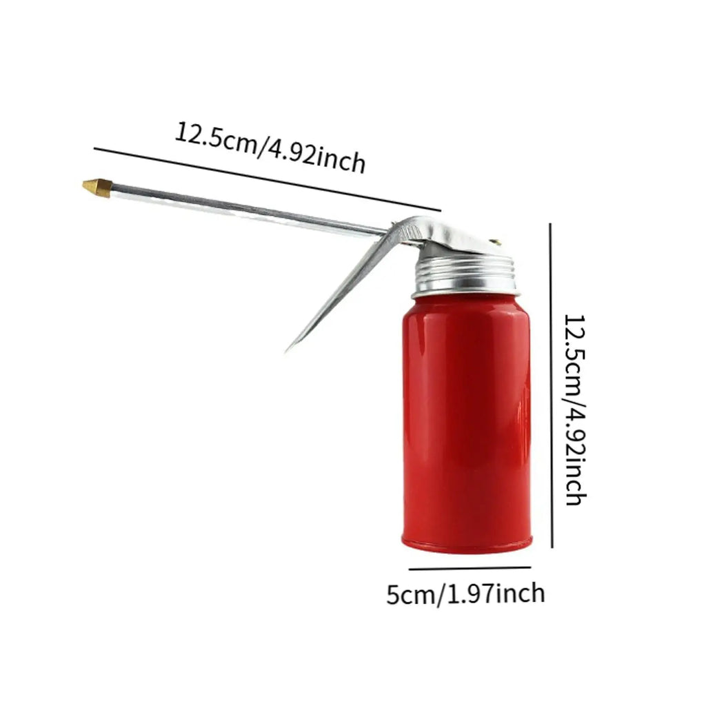Hand Pump Oiler Can Metal Oil Can Oil Pot with Spout Pump Oiler Industrial Home Vehicles Lubrica - Automotive LED Light