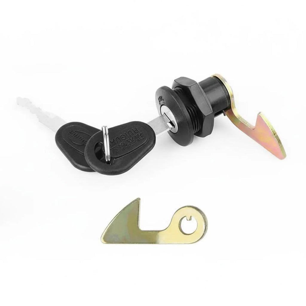 Versatile Motorcycle Trunk Lock Replacement Rear Storage Latch for Electric Scooter Universal Ta - Automotive LED Light