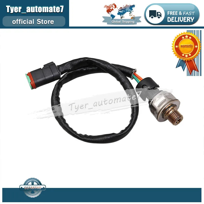 Excavator C7 Engine Pressure Sensor 2244536 224-4536 For Excavator Spare Parts E325D E329D E336D - Automotive LED Light