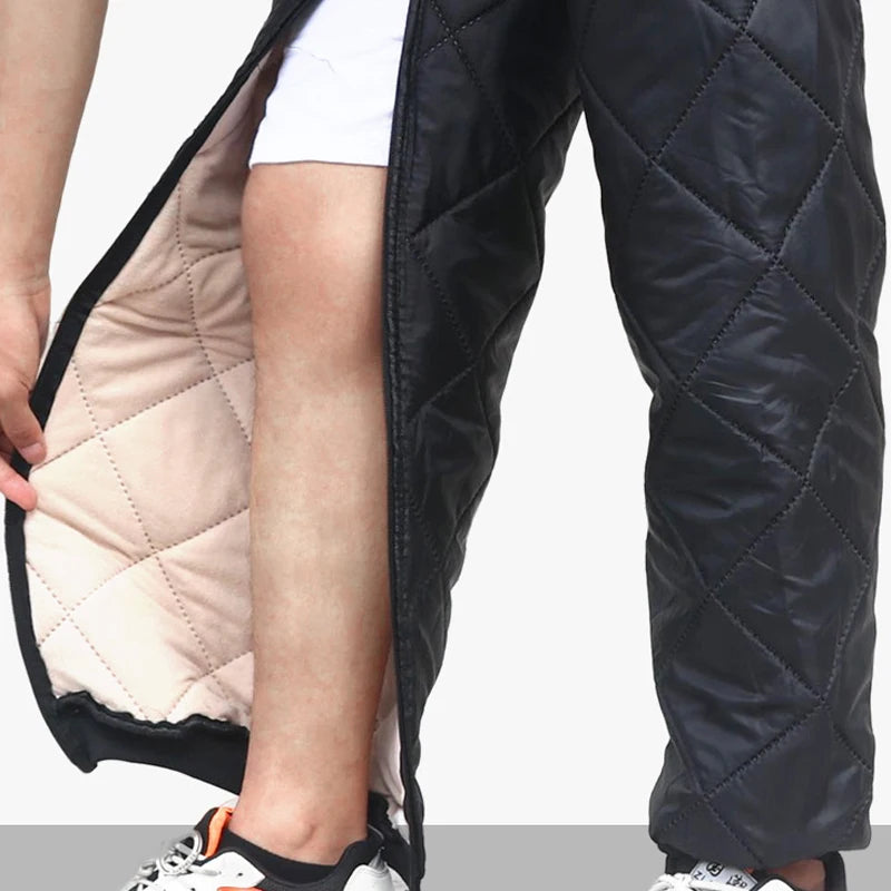 Winter Motorcycle Knee Brace Wraps Pads Protector Leg Warmers Bike Motorcycle Knee Pad Leg Sleev - Automotive LED Light