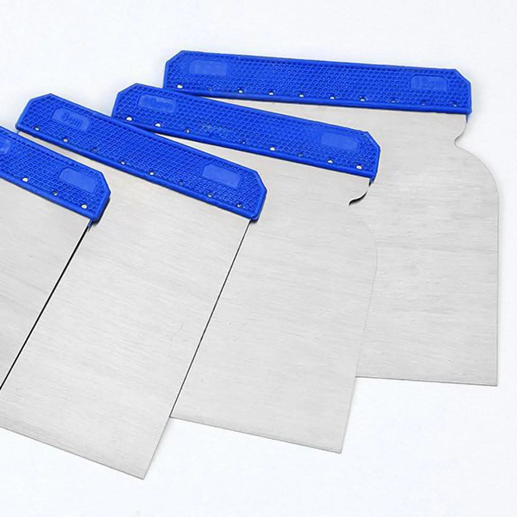 4Pcs Car Body Filler Spreader Decal Squeegee Tool for Wall Sanding DIY - Automotive LED Light