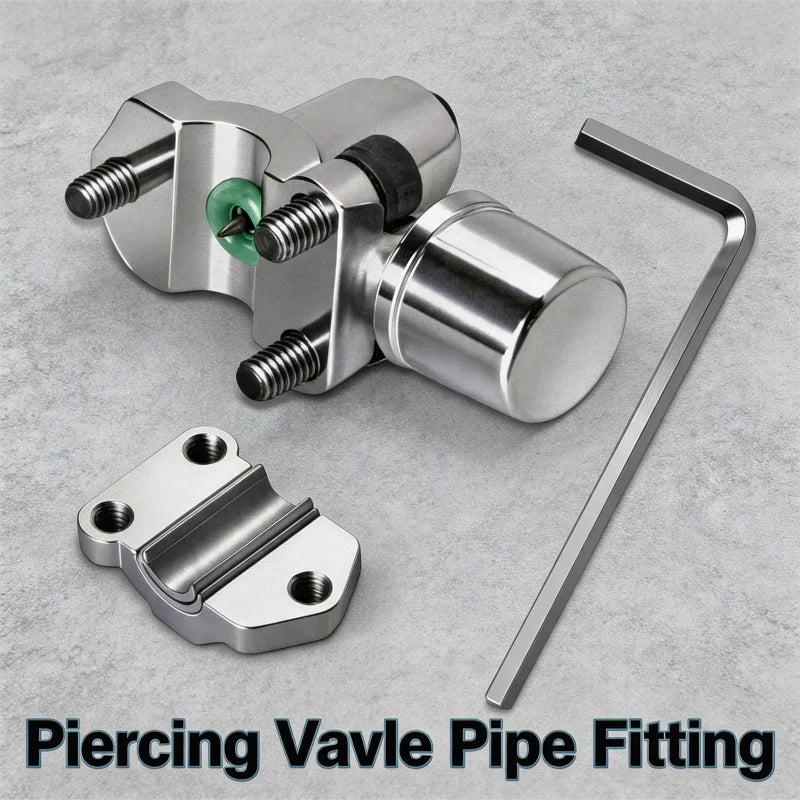 Refrigerator Puncture Valve BPV-31 Cartridge Piercing Valve Line Tap Valve For HVAC Air Conditio - Automotive LED Light