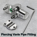 Refrigerator Puncture Valve BPV-31 Cartridge Piercing Valve Line Tap Valve For HVAC Air Conditio - Automotive LED Light