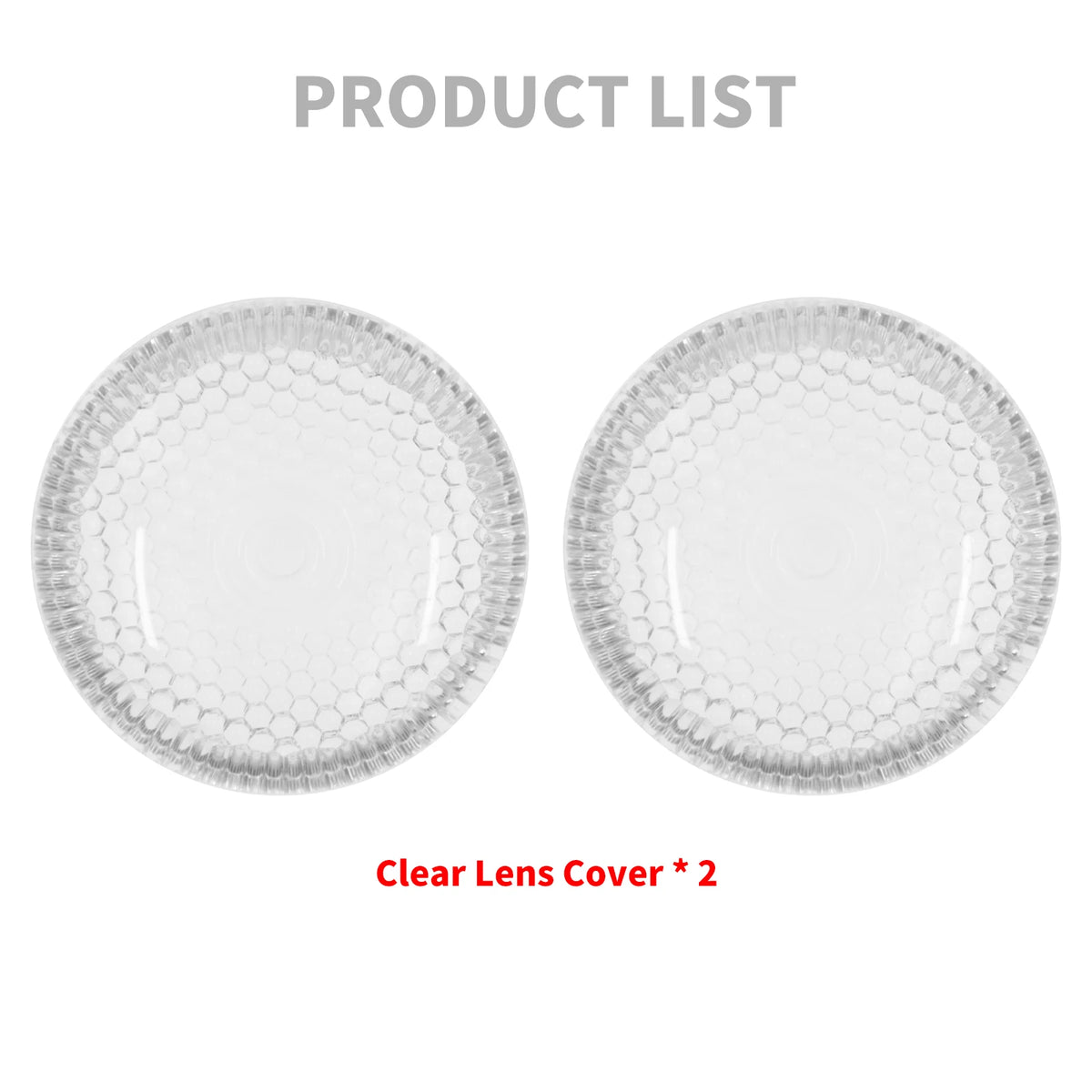 2Pcs Motorcycle Front Rear Turn Signal Lens Cover Clear Light Cap For Harley Sportster XL 1200 8 - LED Motorcycle Light