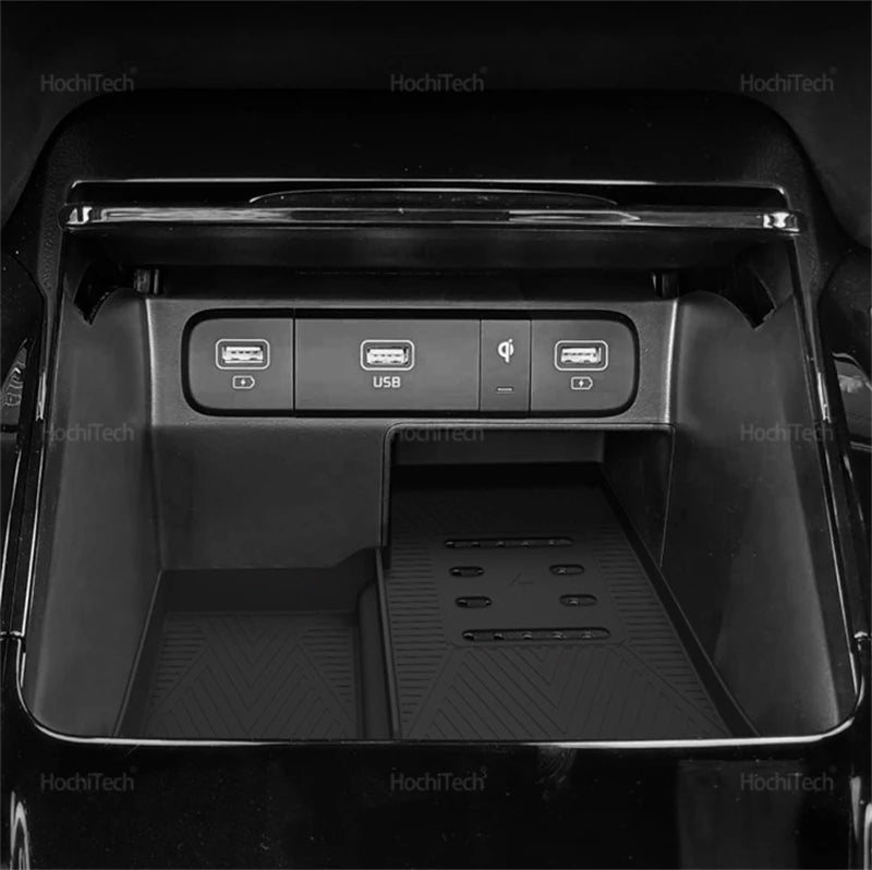 Wireless Charging Silicone Pad For Kia Sorento MQ4 2021-2023 2024 2025 Central C for Kia MQ4 2021-2023 - Automotive LED