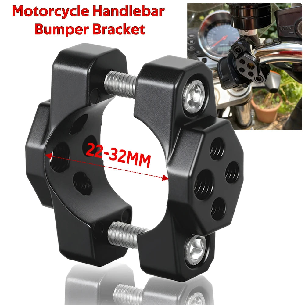 22-32mm/17-54mm Motorcycle Stent Bracket Bumper Clamp for Auxiliary Spotlight Headlight Mount Cl - Automotive LED Light